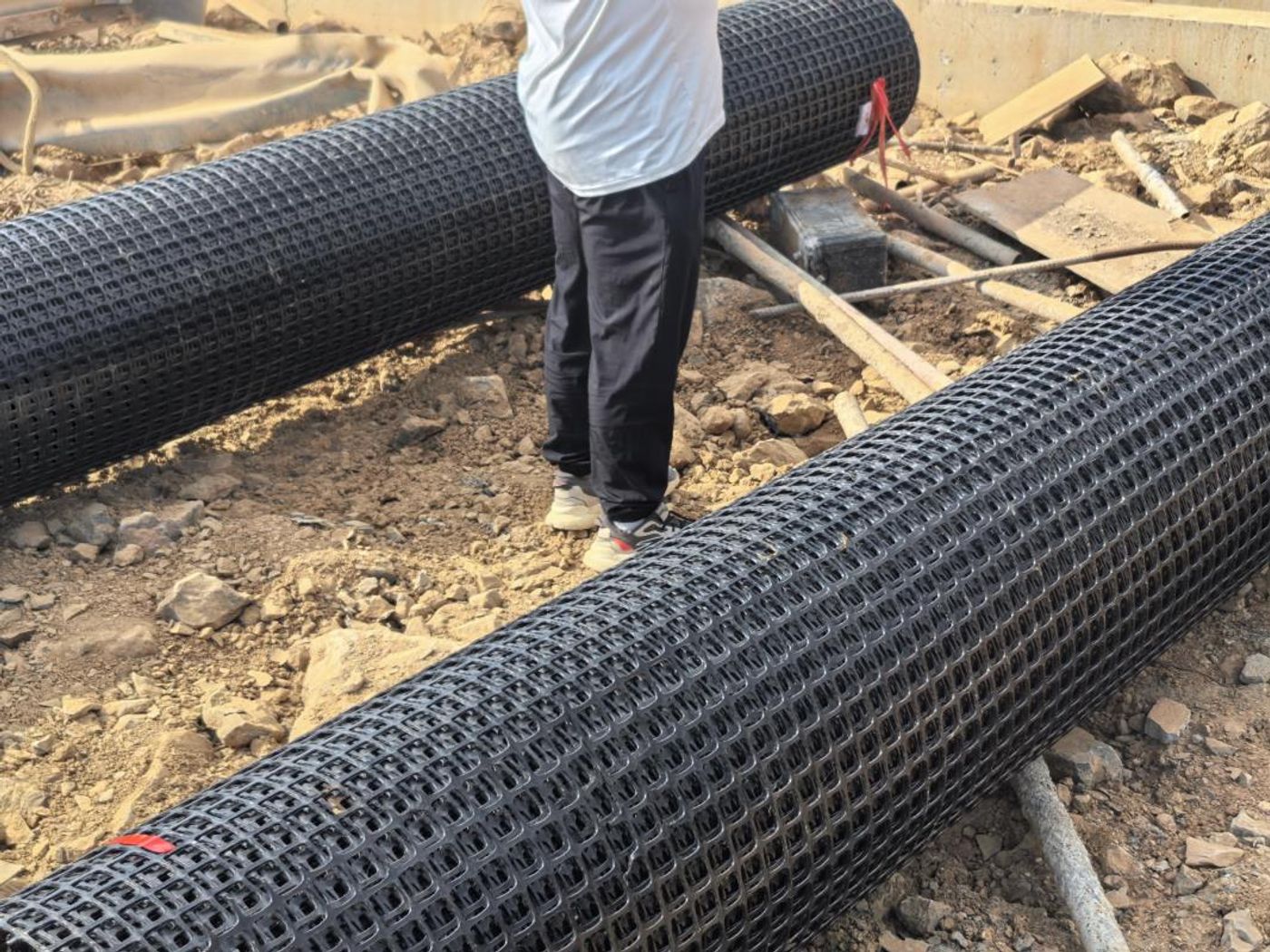 Material Yard Ground Hardening Project