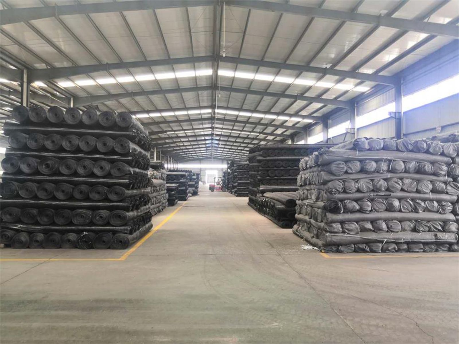 Fiber-plastic Geogrid