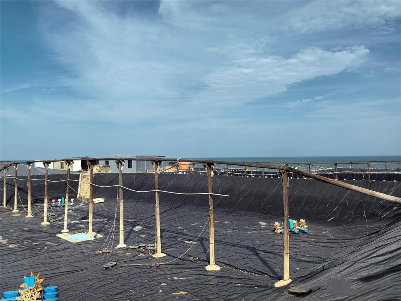 Salt Field Evaporation Pond Anti-seepage Project