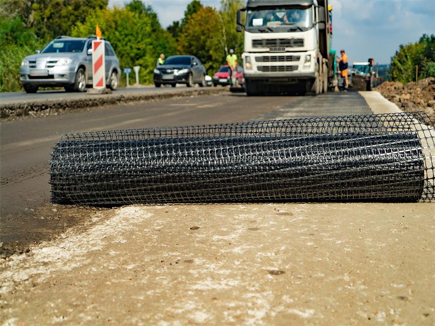 Municipal Road Subgrade Reinforcement Project