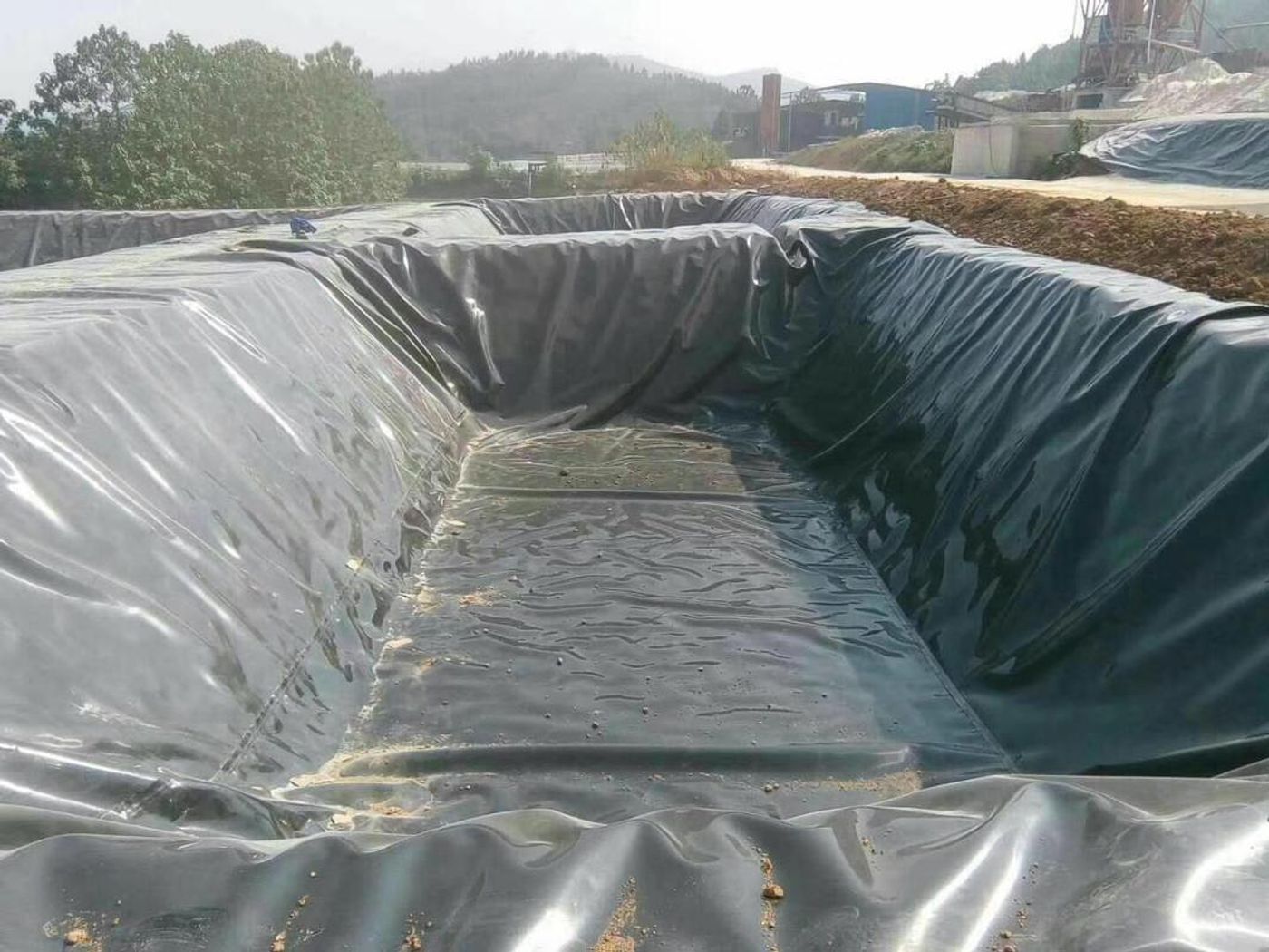 Chemical Sewage Pond Anti-seepage Construction