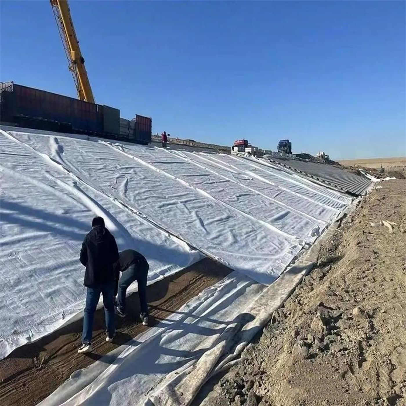 River Slope Protection Construction