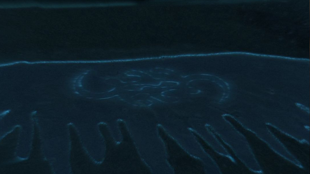 The Mark of Almerac in a scorch mark.