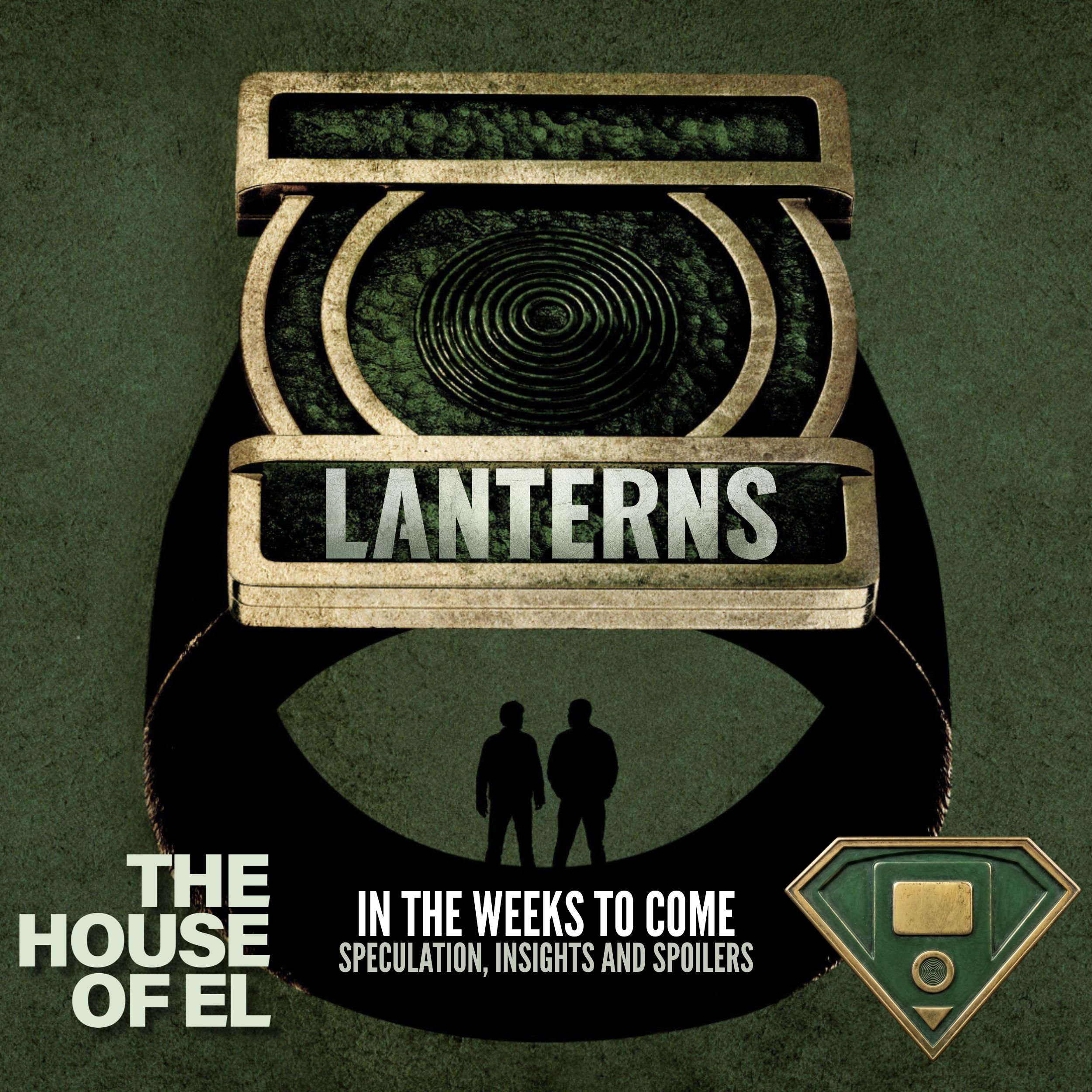 Album artwork for The House of El's episode on "Lanterns" trailers