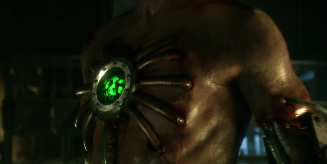 Metallo's kryptonite heart.