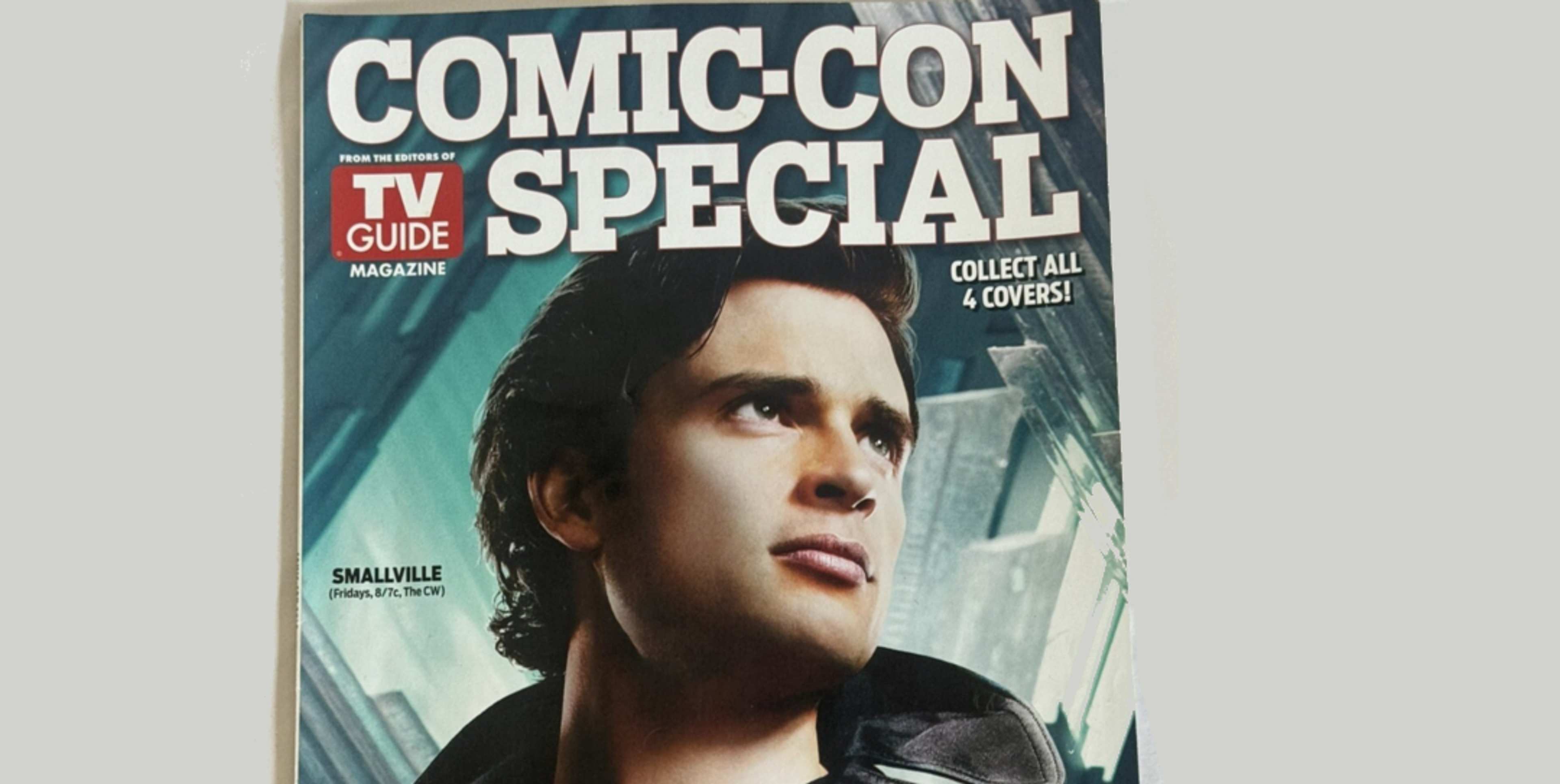 TV Guide's Smallville Comic Con Special cover.