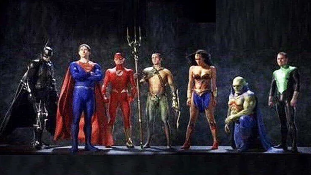 Costume test for cancelled JLA movie.