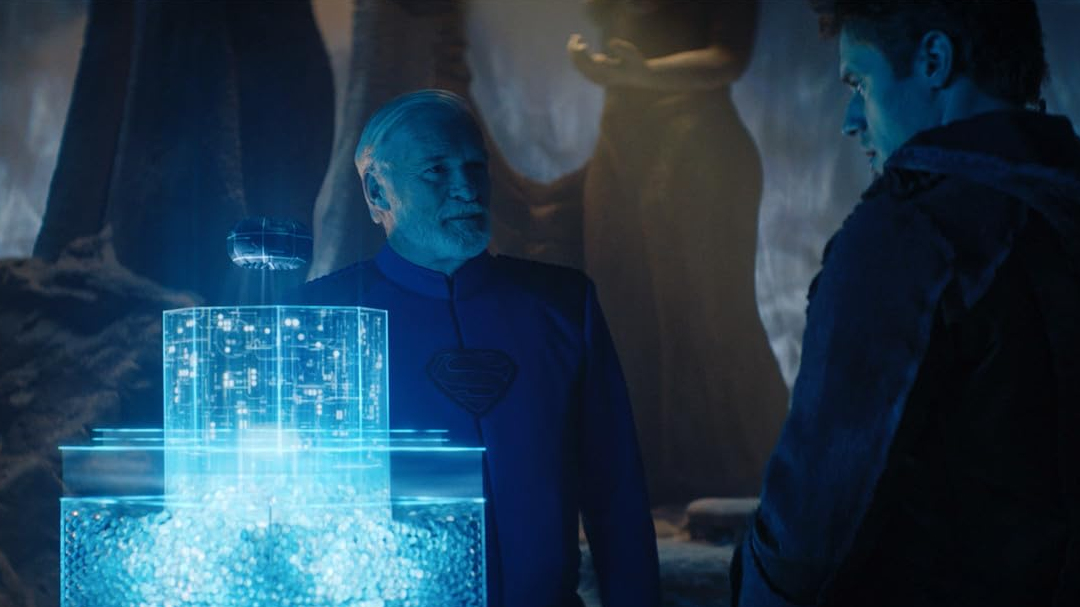 Adam Strange and Val-El.