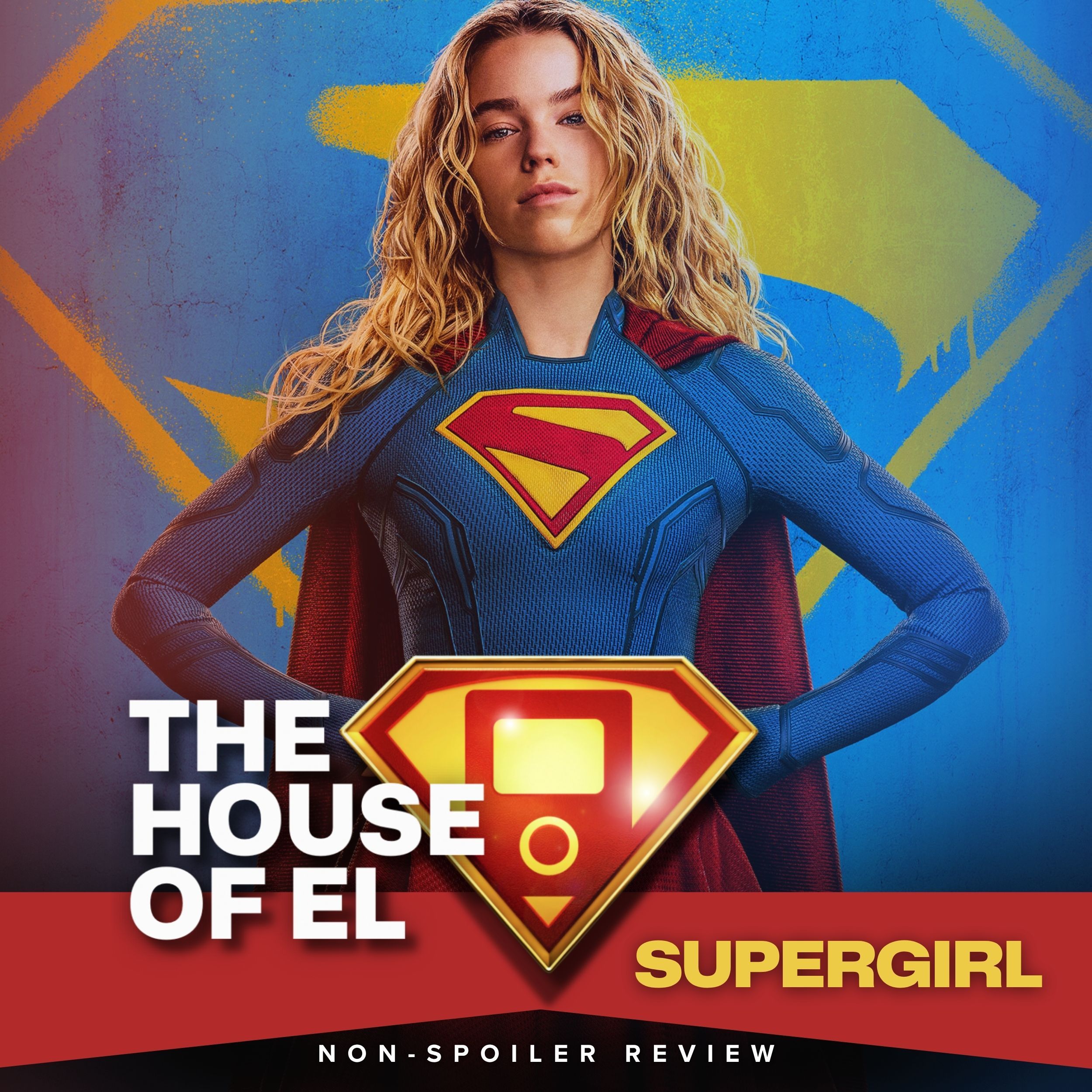 Milly Alcock stars as Kara Zor-El/Supergirl.