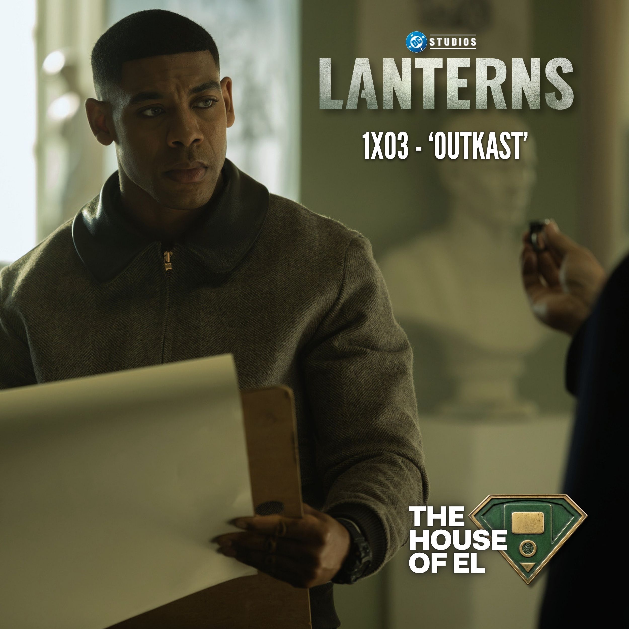 Aaron Pierre stars as John Stewart in HBO Max and DC Studios' "Lanterns"