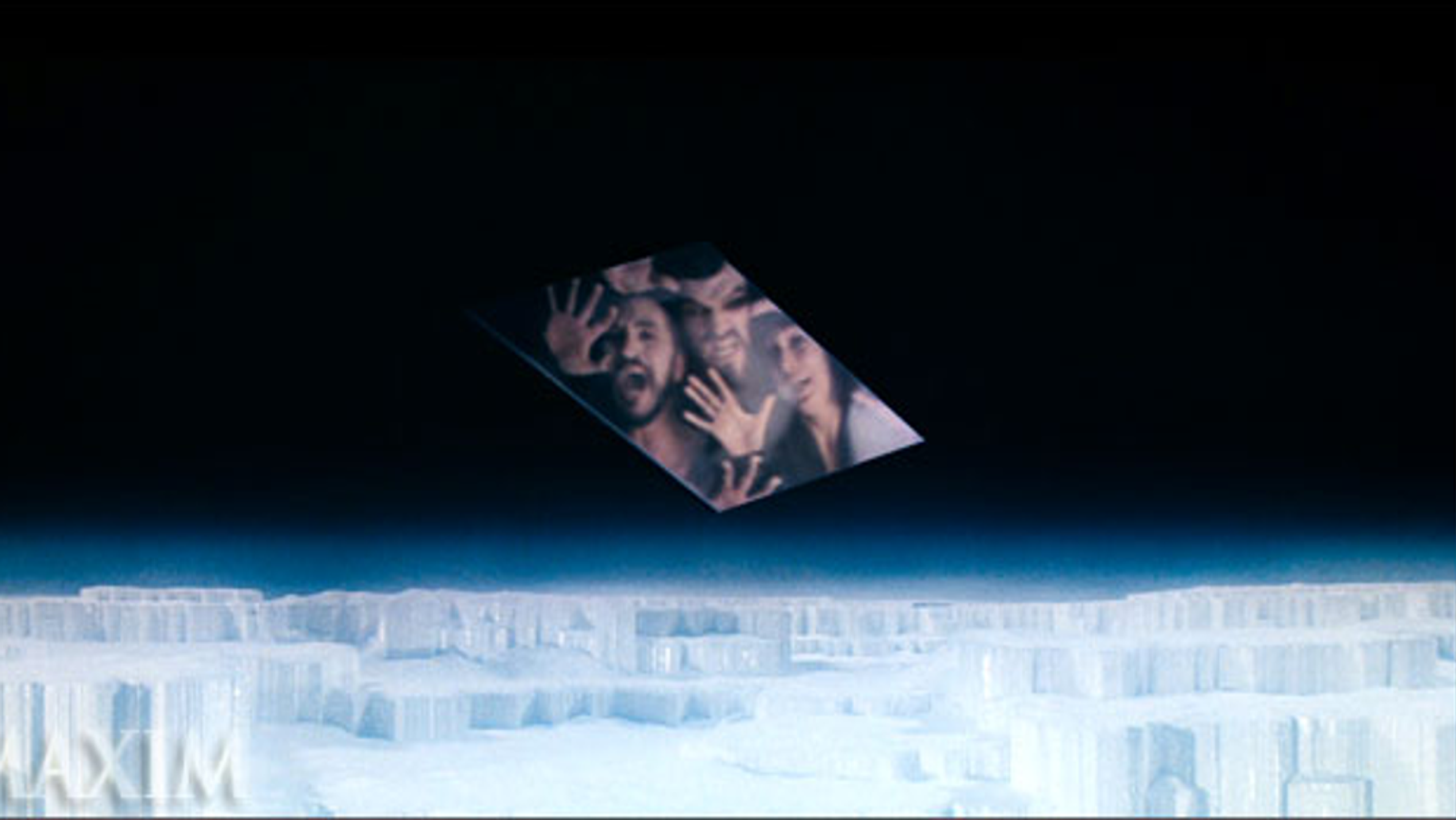 Zod and his followers in the Phantom Zone prism.