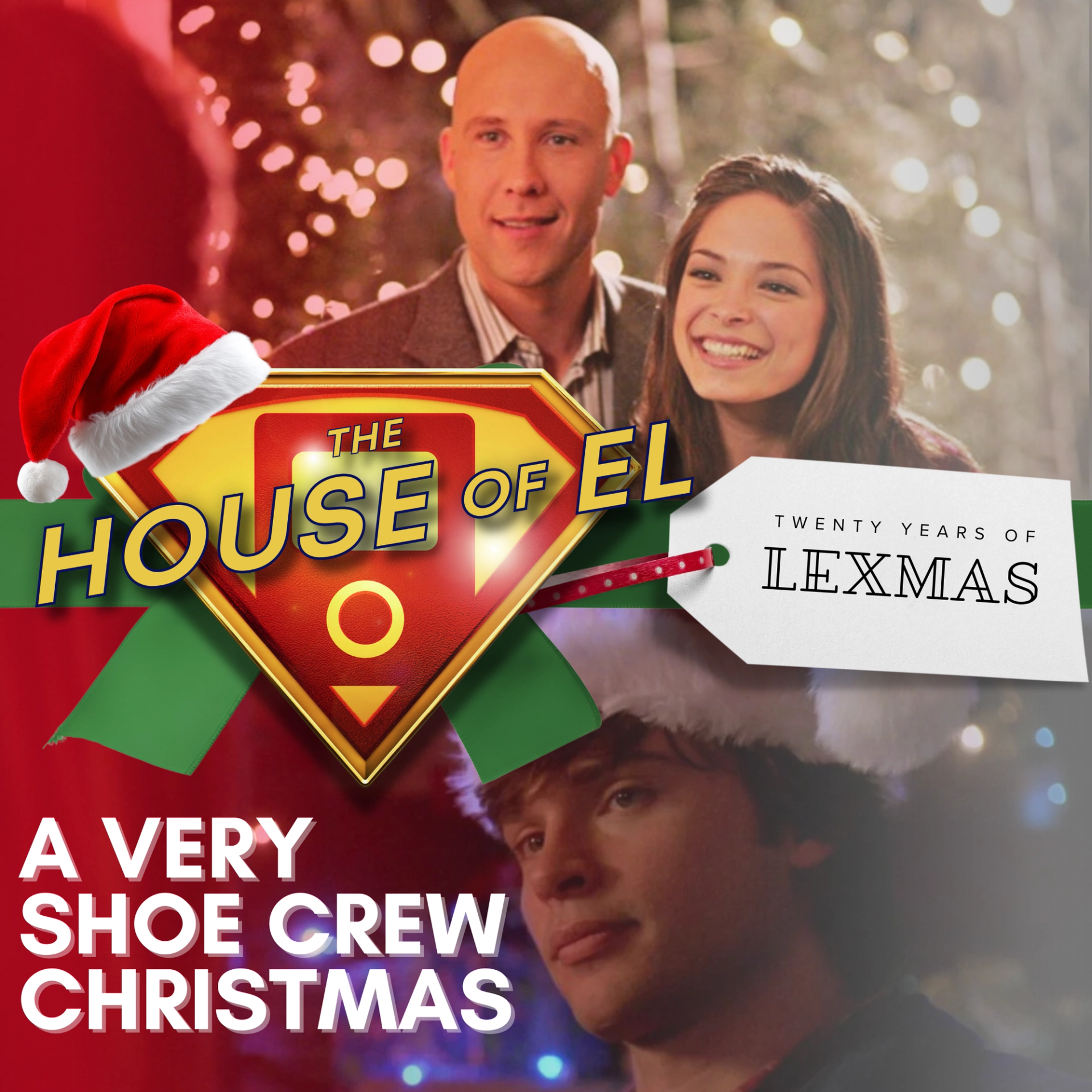 Christmas themed album art for the episode covering Lexmas