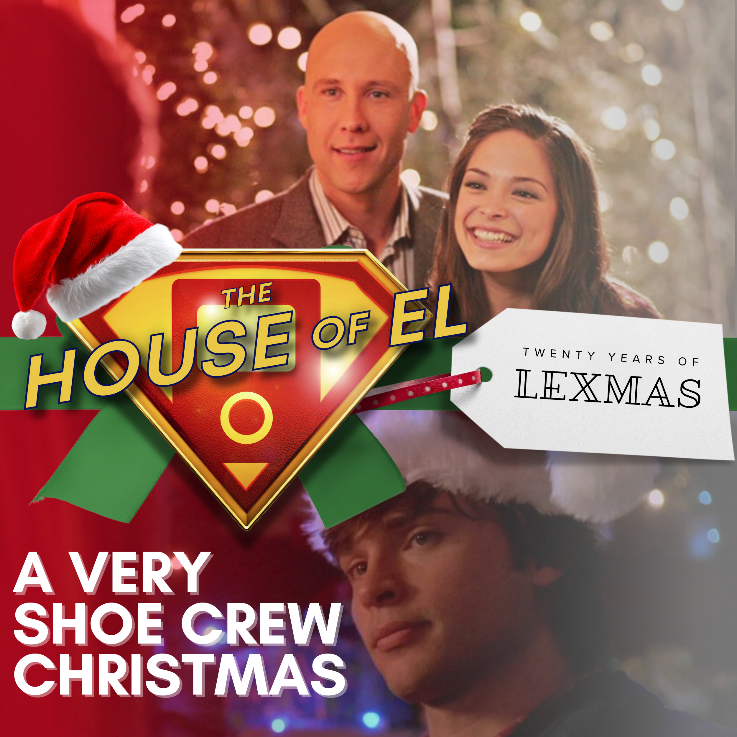 Christmas themed album art for the episode covering Lexmas