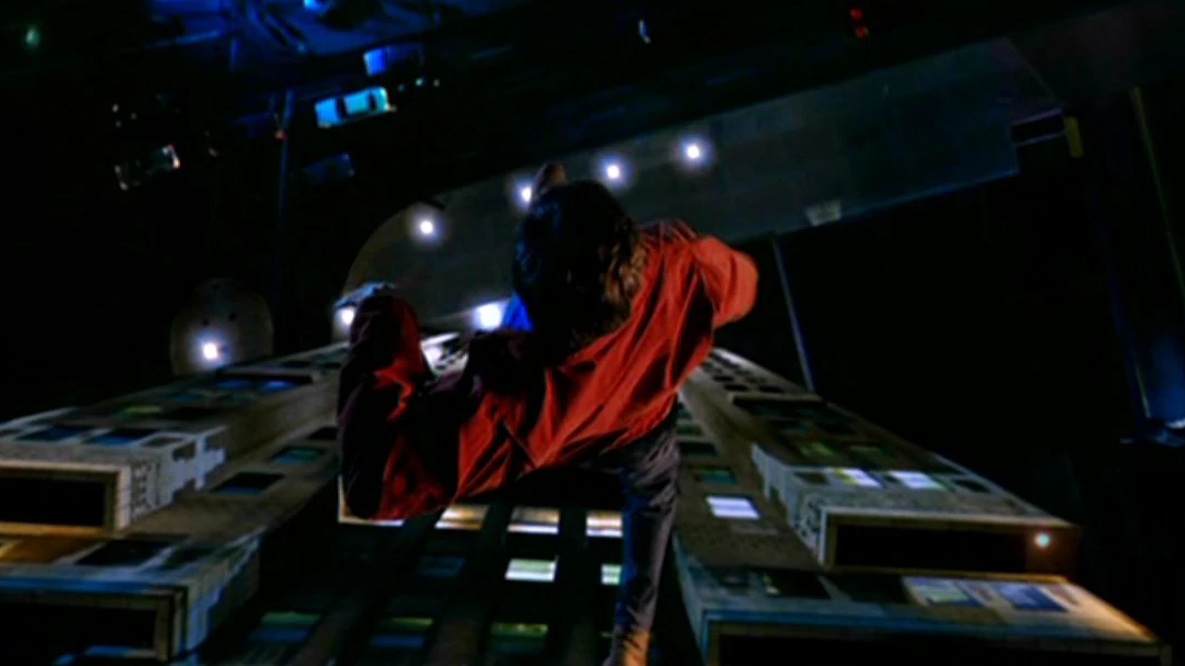 clark kent leaping off the daily planet