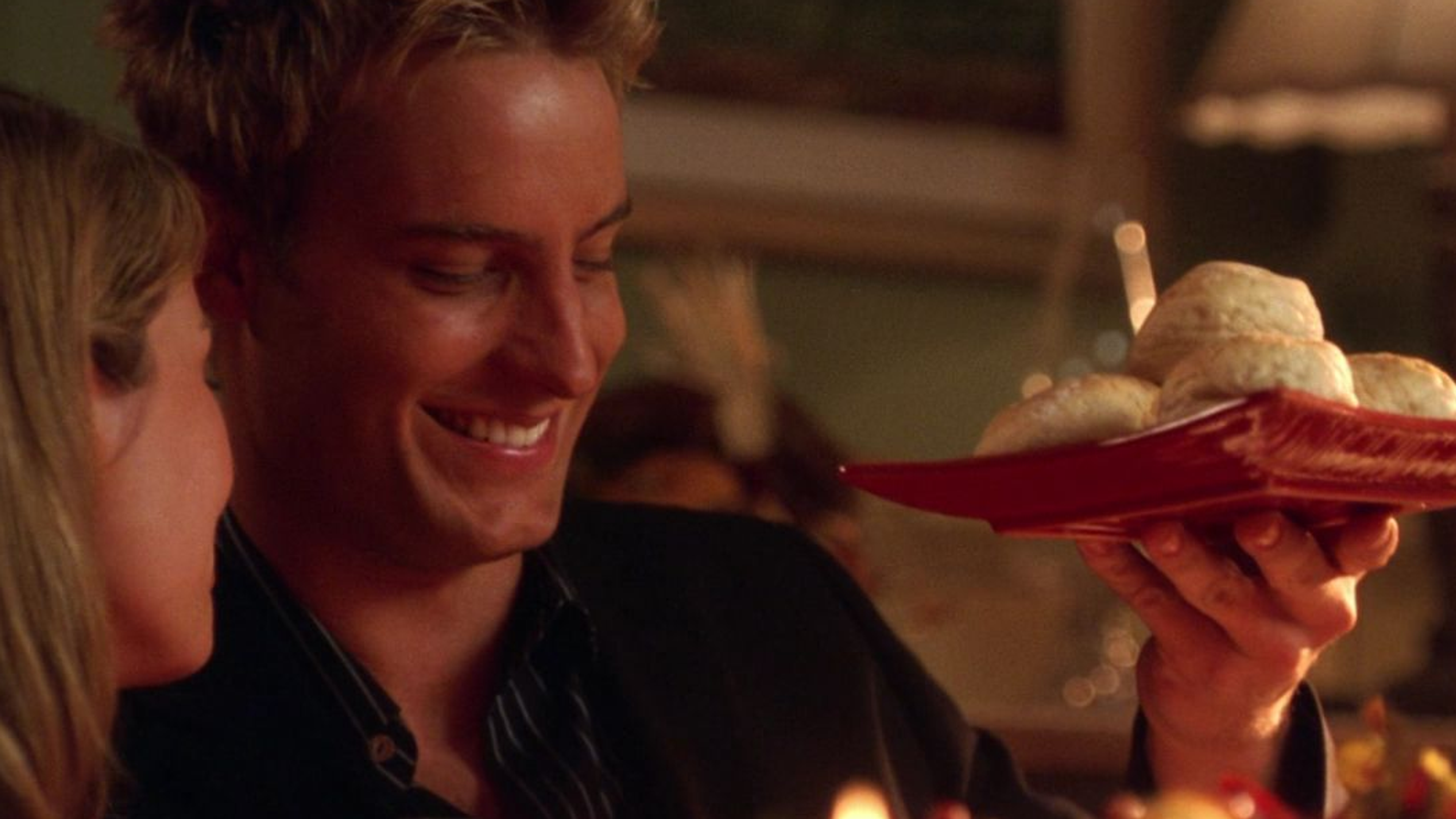 Oliver Queen passing rolls.