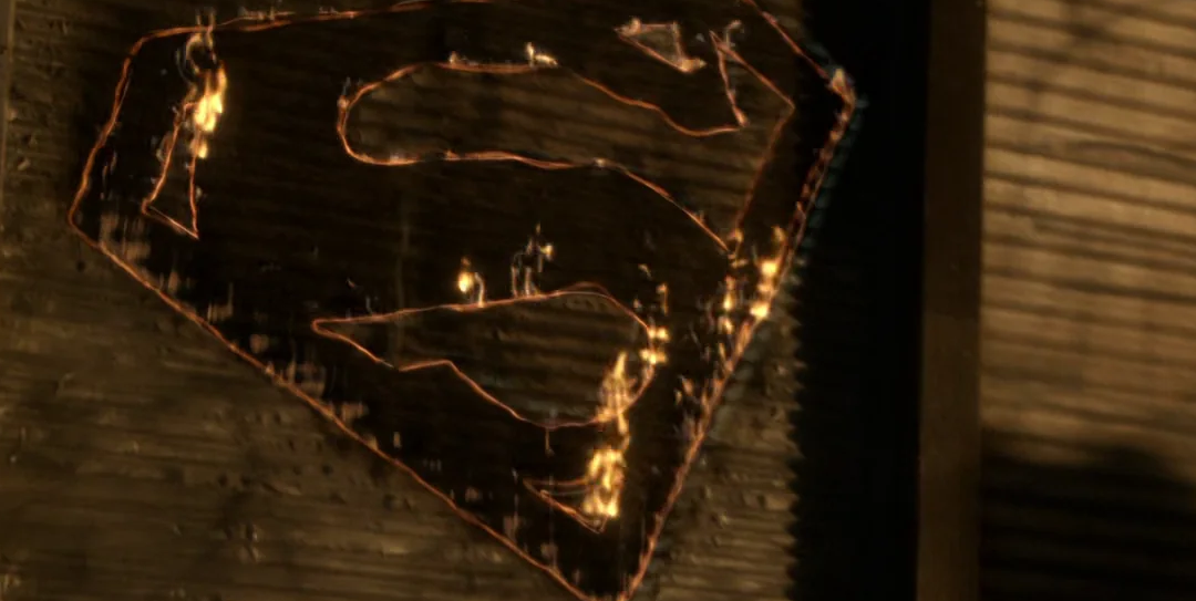 The Blur's symbol burnt into a wall.