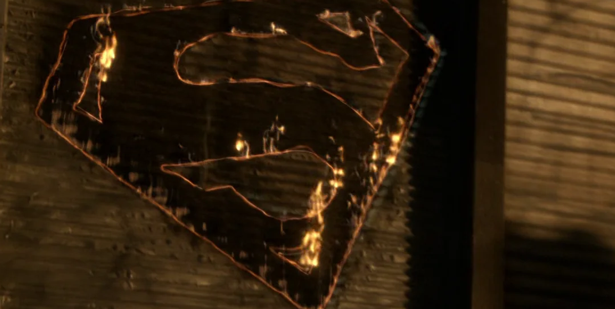 The Blur's symbol burnt into a wall.