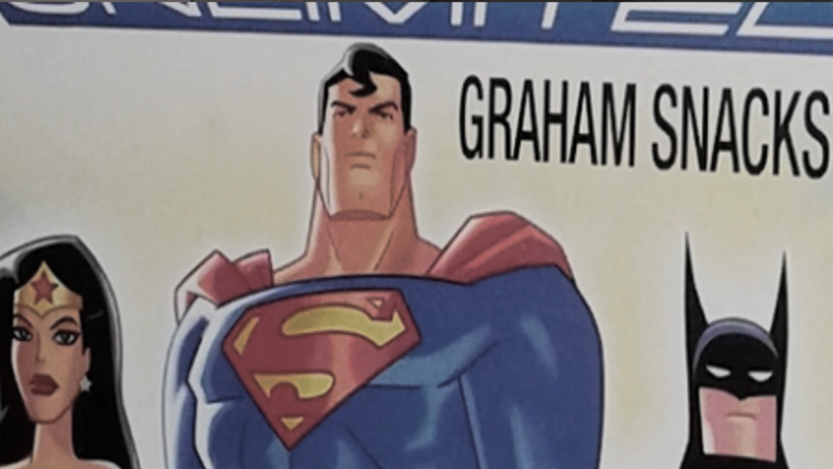 Justice League graham snacks.