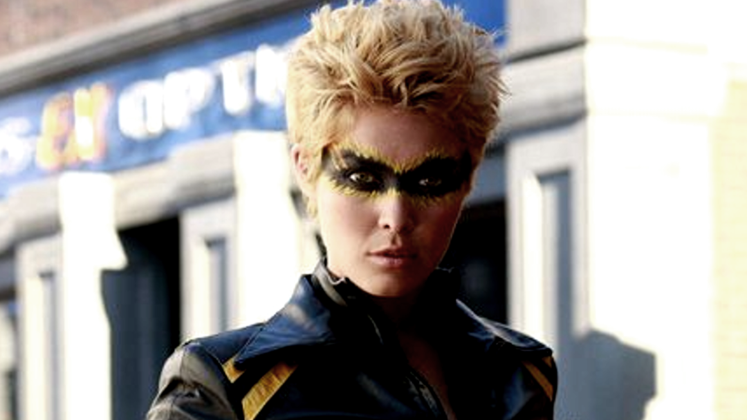 Promotional photo of Alaina Huffman as Black Canary.