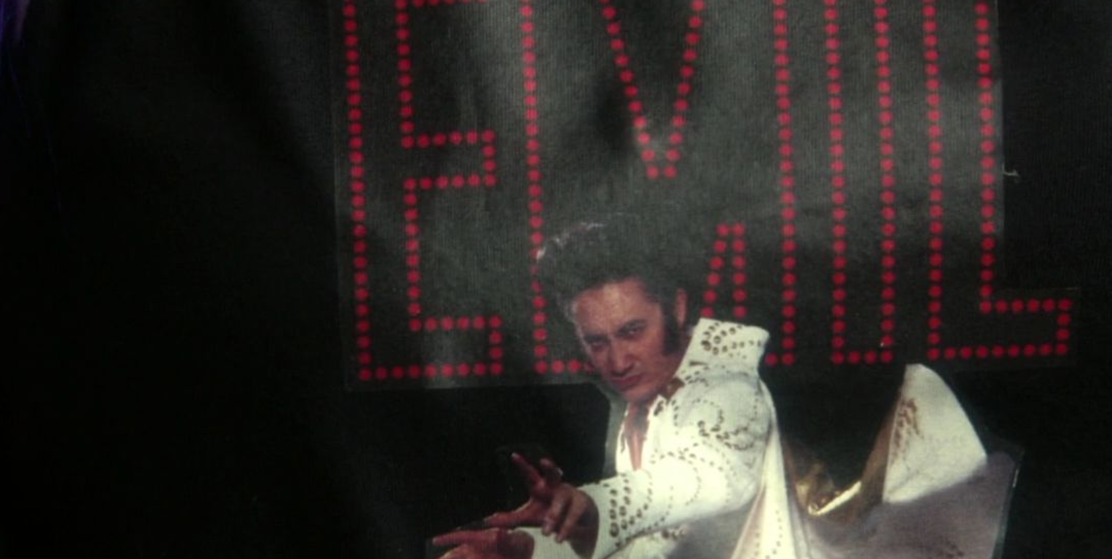Emil Hamilton as Elvis Presley.