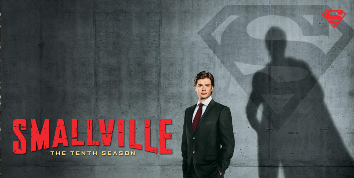 Promotional banner for the final season of Smallville.