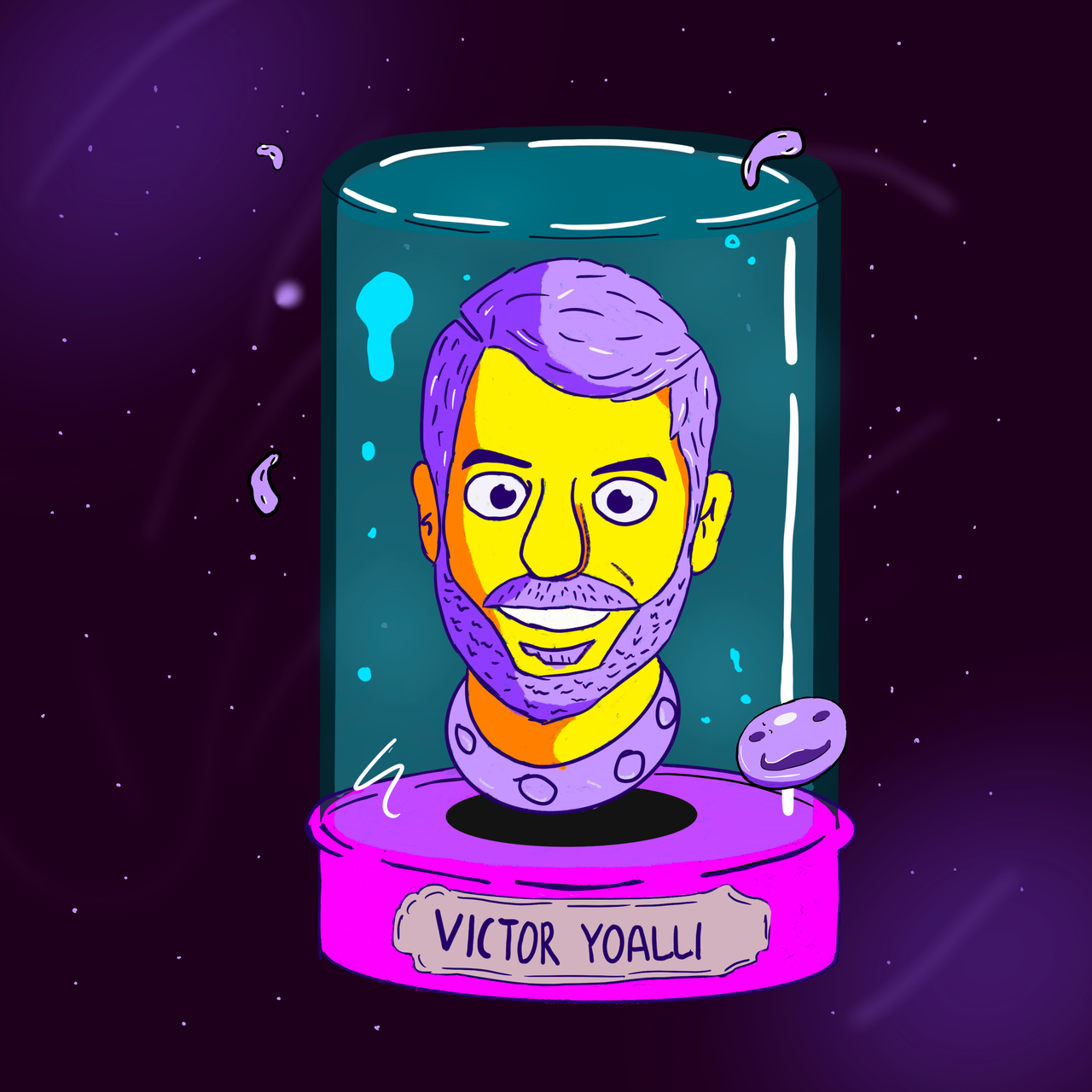 Laracon Victor Yoalli Head in a Jar