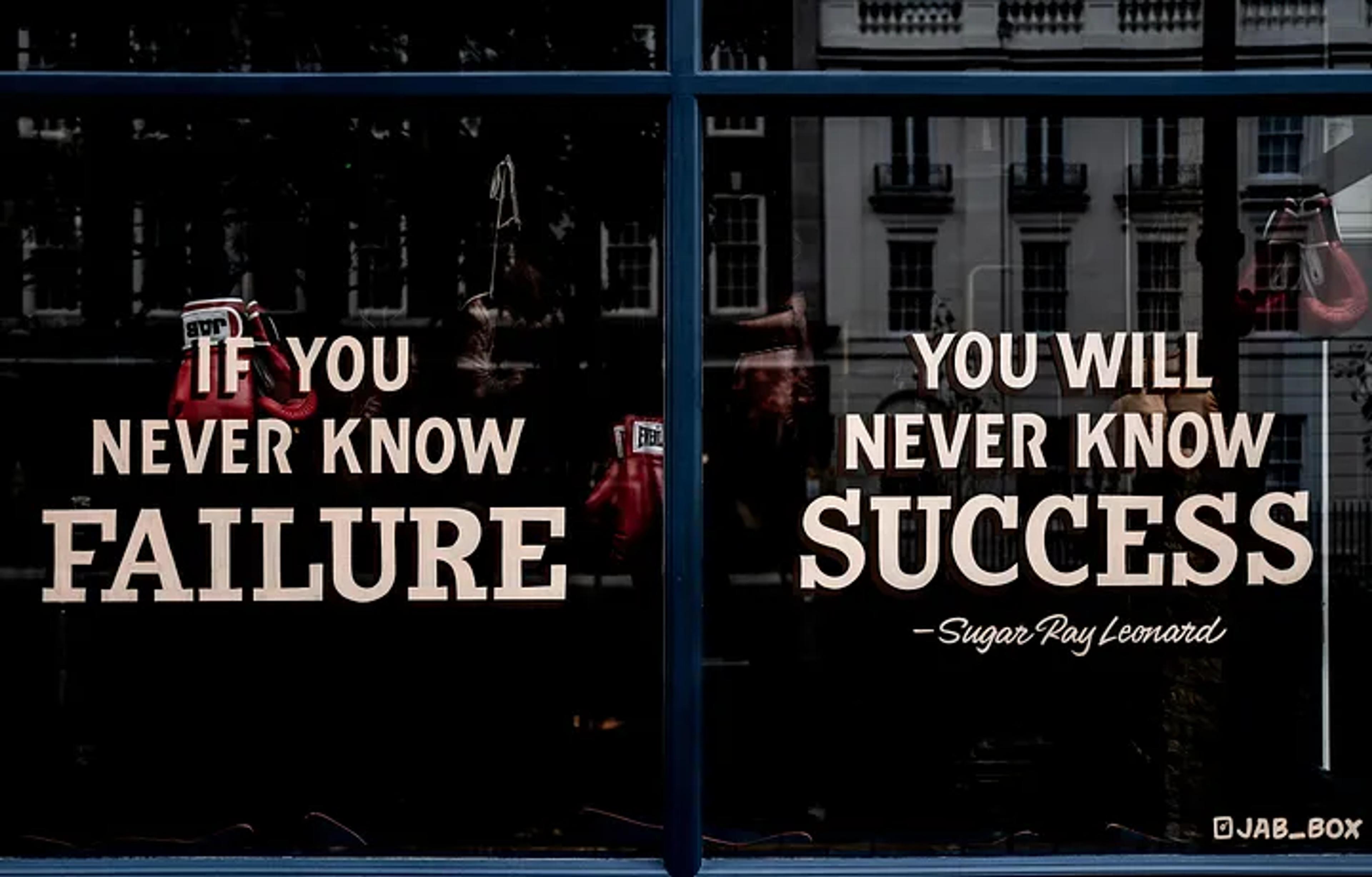 failure vs success