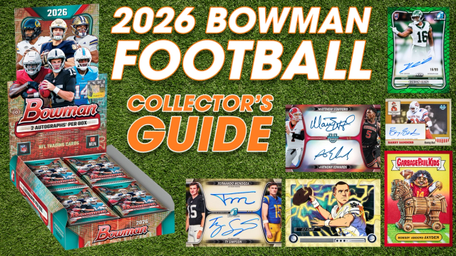 2026 Bowman Football Hobby Box and Highlight Cards