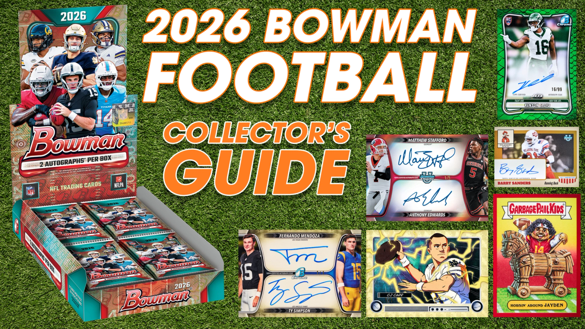 2026 Bowman Football Hobby Box and Highlight Cards