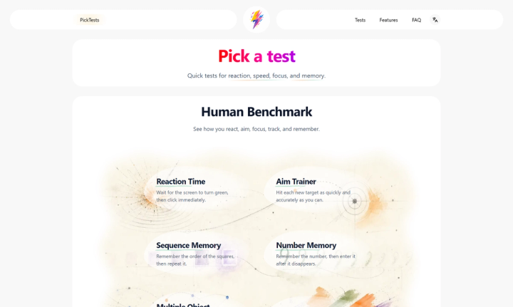 image of PickTests