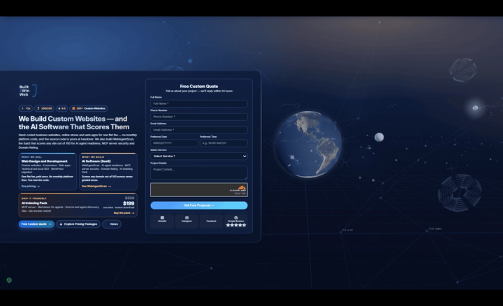 image of BuiltToWinWeb AI Tools