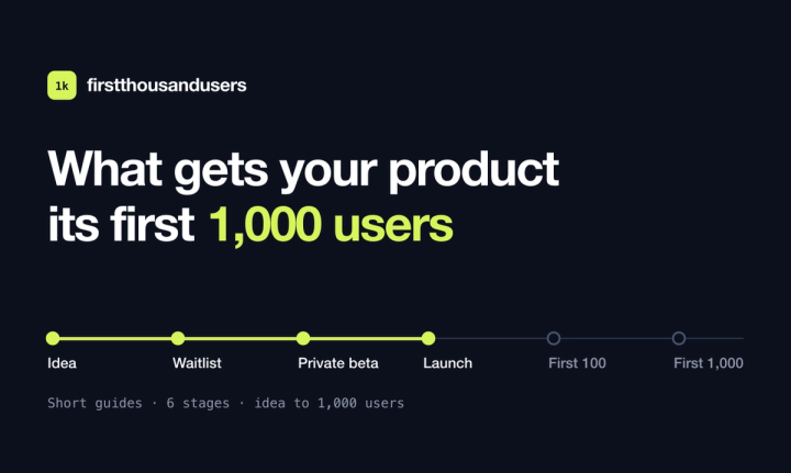 image of First 1,000 Users