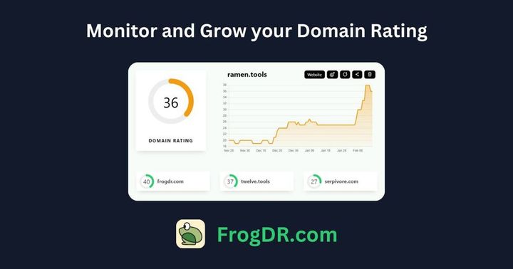 Screenshot of FrogDR