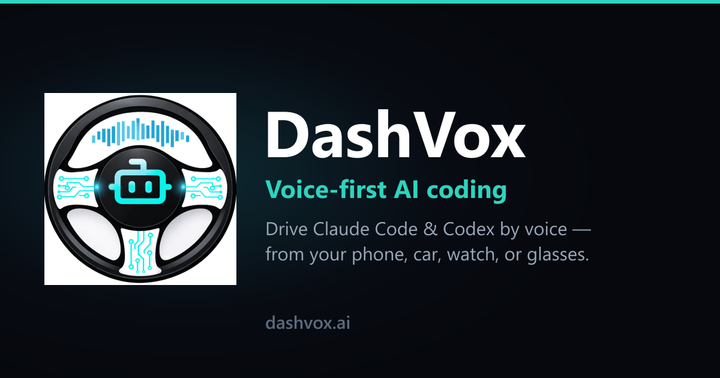 Screenshot of DashVox