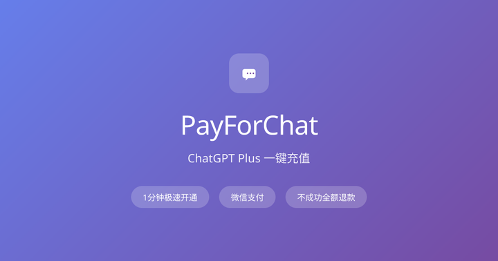 Screenshot of PayForChat