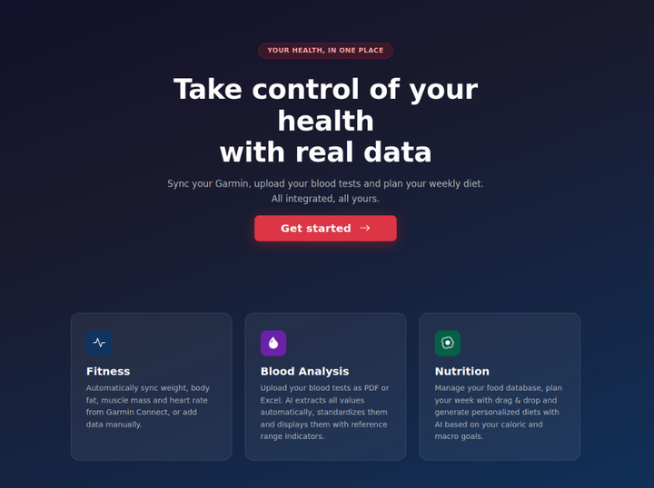 Screenshot of SuperMegaFit