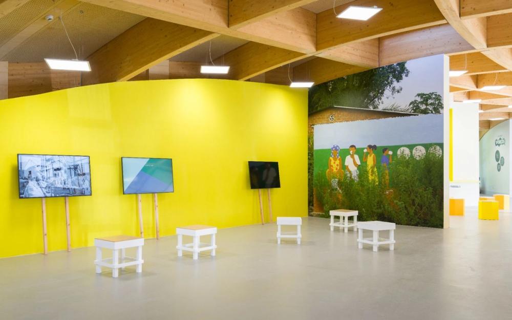 An image of Learning from Artemisia, 2019-2020 by Uriel Orlow in Acts of Gathering curated by Misha Curson and Hannah Hooks at The Eden Project