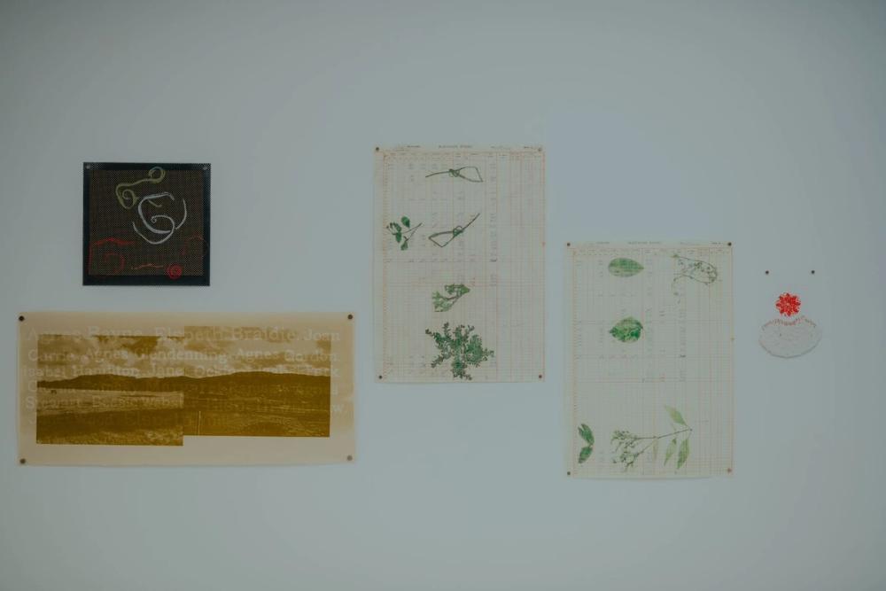 A Hymn to the Banished, 2022 by Annalee Davis in Against Apartheid curated by Ashish Ghadiali at KARST (photograph by Luke Frost/KARST)