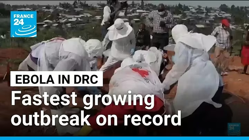 Ebola outbreak in DR Congo: One death every 30 minutes