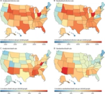 Assessing COVID-19 pandemic policies and behaviours and their economic and educational trade-offs across US states from Jan 1, 2020, to July 31, 2022: an observational analysis
