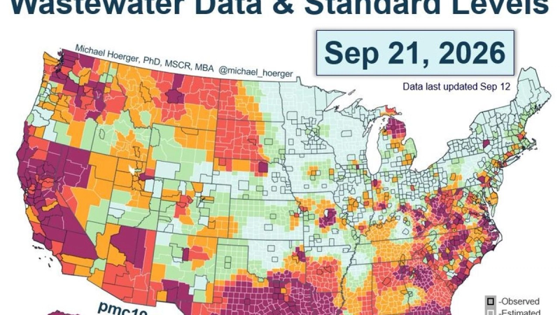 The 13th COVID-19 wave crests as the US heads into winter with lowest immunity since 2021