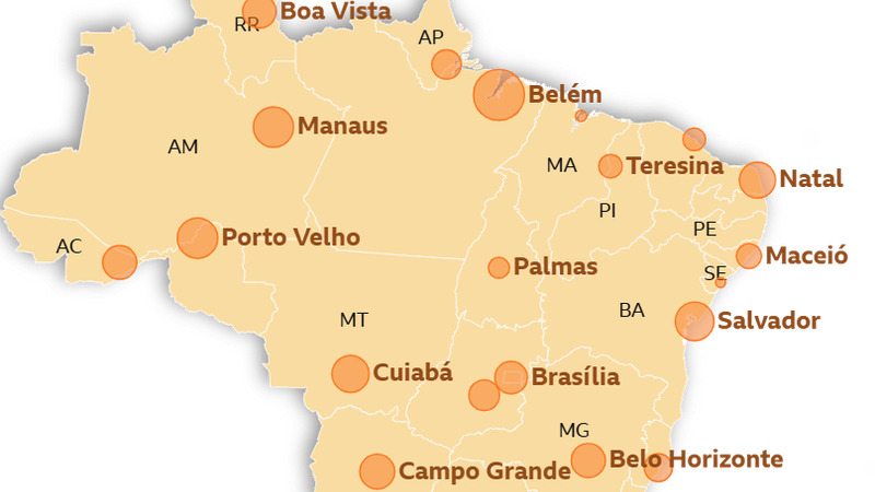 A capital com mais dias de calor extremo do Brasil: 'Não tem como dormir, te degrada muito'
