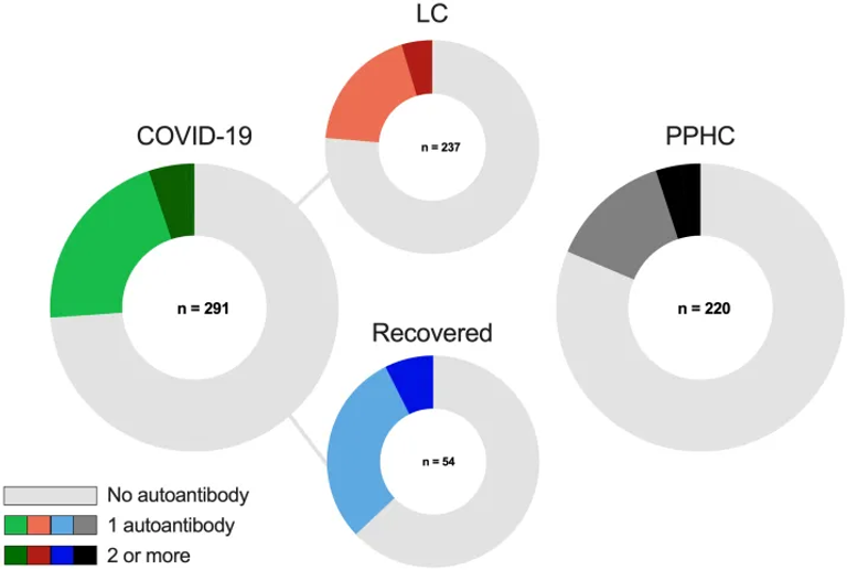 Autoantibodies in long COVID in a black/mixed population compared with recovered and pre-pandemic controls