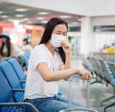 International air travel—especially packed flights—fueled flu, COVID-19 spread during pandemic, researchers say