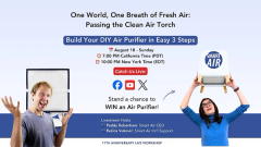 DIY Air Purifier Workshop: Smart Air’s 11th Anniversary