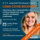 Long Covid Recovery: Practical Self-Management of Fatigue, Brain Fog, Dizziness, Pain, Anxiety & Insomnia