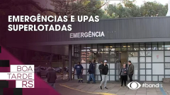 Emergências e UPAs superlotadas