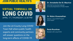 Public Health Virtual Town Hall on Long COVID