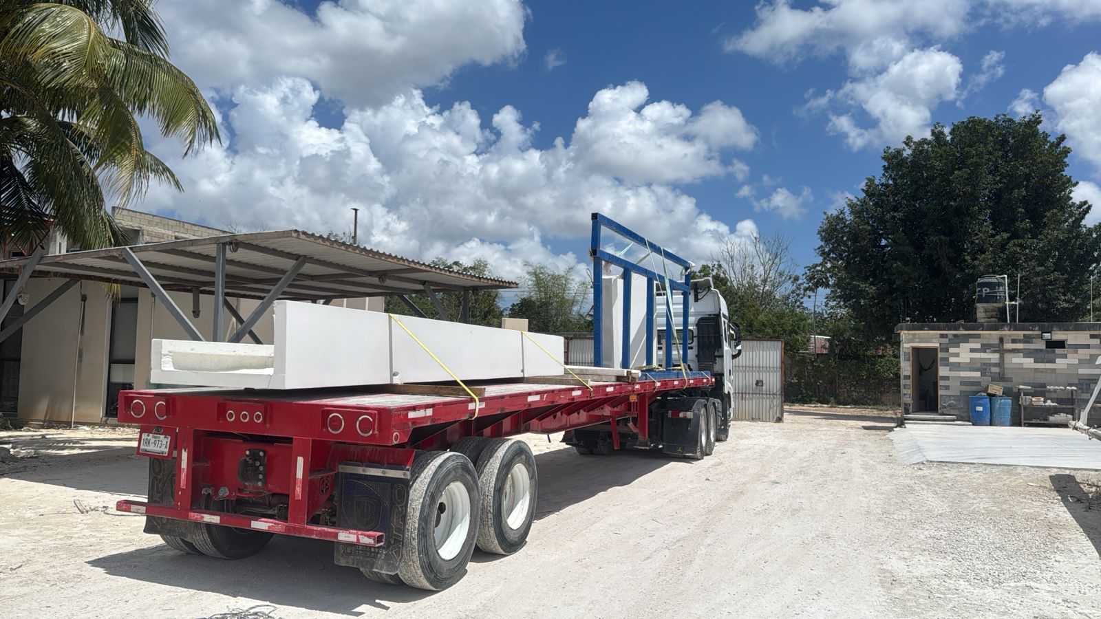 Transporte — taller a obra