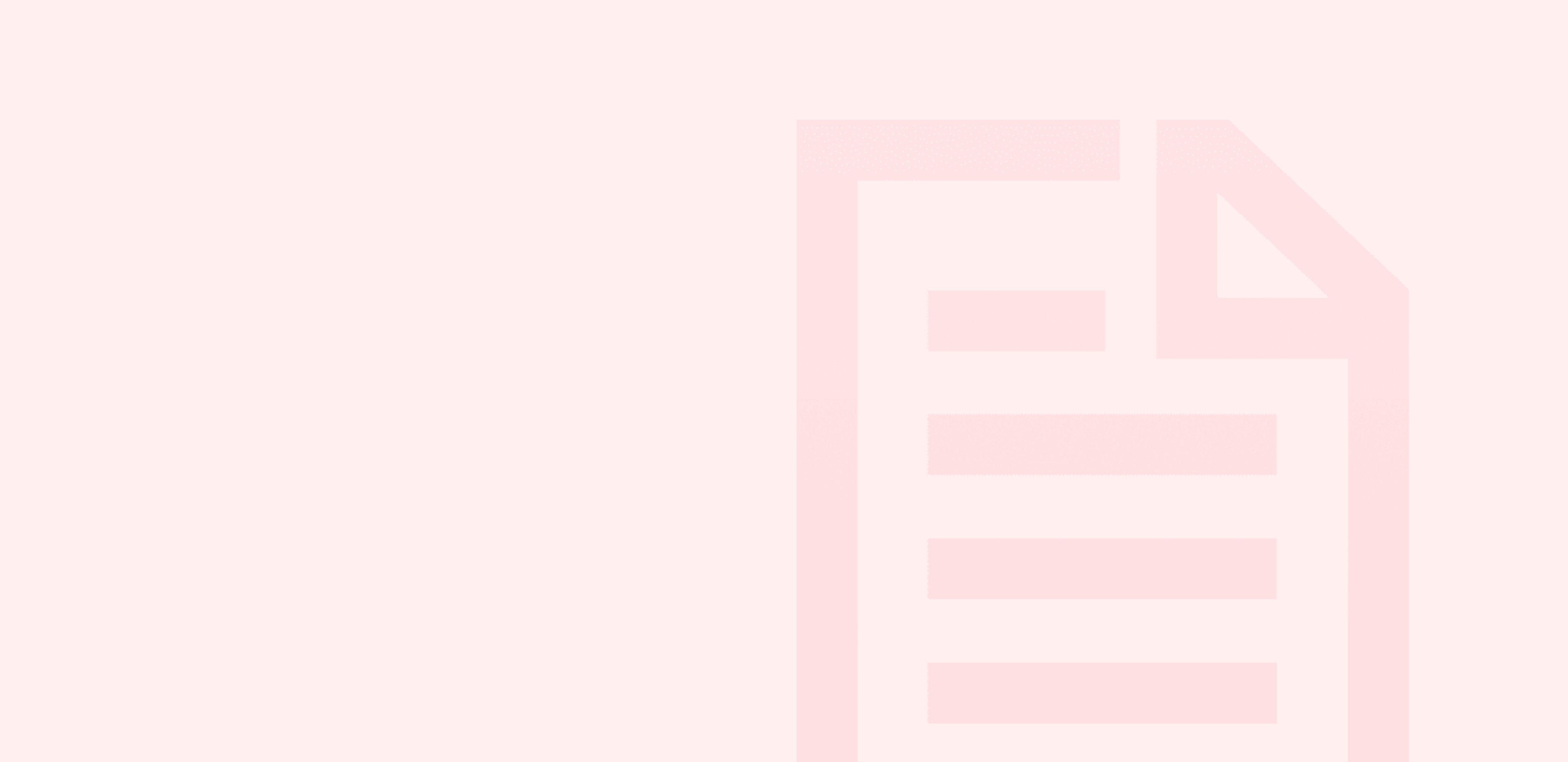 Light pink document icon.
